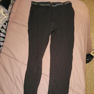 Large Icebreaker merino wool leggings